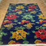 Flower And Cloud Design Tibetan Carpets Nepal