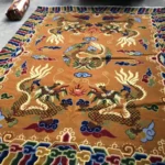 Tibetan Design 5 Dragon Rug
